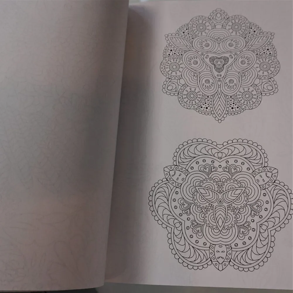 Color Creatives Book Peaceful Patterns Coloring To Relax And Soothe